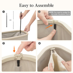 Lifewit frame and rods reinforce stability during transport
