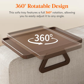 Lifewit soft rubber bottom minimizes slipping on sofa arm