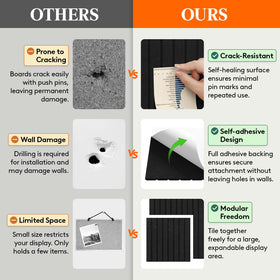 Lifewit soft-toned felt finish blends with any room decor.