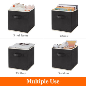 Lifewit storage cubes 11-inch bin size fits shelves neatly