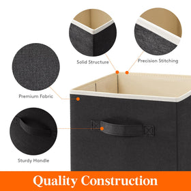 Lifewit storage cubes easy-carry handles facilitate moving between rooms