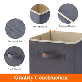 Lifewit foldable design keeps bins upright for use