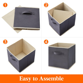 Lifewit storage cubes with handles enable easy lifting