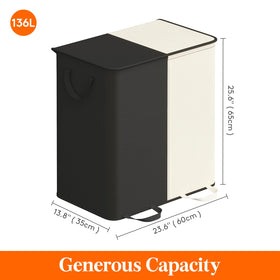 Lifewit sturdy frame with rod and fiberglass supports for stability