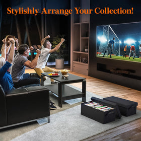 Lifewit durable, tear-resistant non-woven fabric protects your collection.