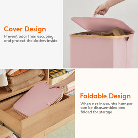 Lifewit two handles provide a secure grip when moving laundry