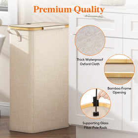 Lifewit waterproof Oxford cloth protects contents from spills and damp laundry