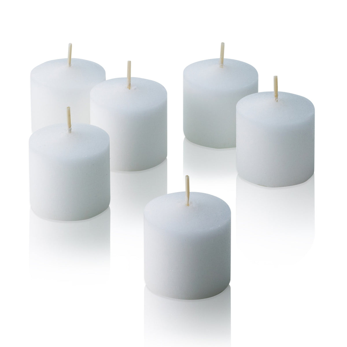 Light In The Dark votive candles fit standard holders for easy styling.
