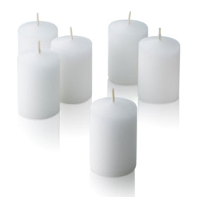 Light In The Dark 15-hour burn votive candles provide long-lasting mood lighting.