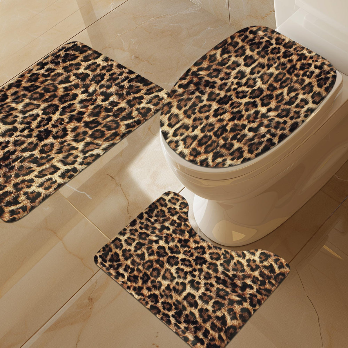 LIGHTINHOME bath mat 30x17 provides non-slip comfort after showers.