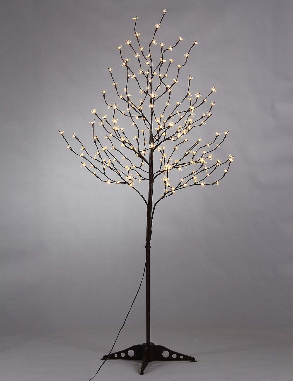 UL-approved 24V adapter powering Lightshare cherry blossom tree