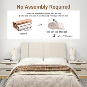 Liiwepo ergonomic headboard with narrow top and wide base for comfort.
