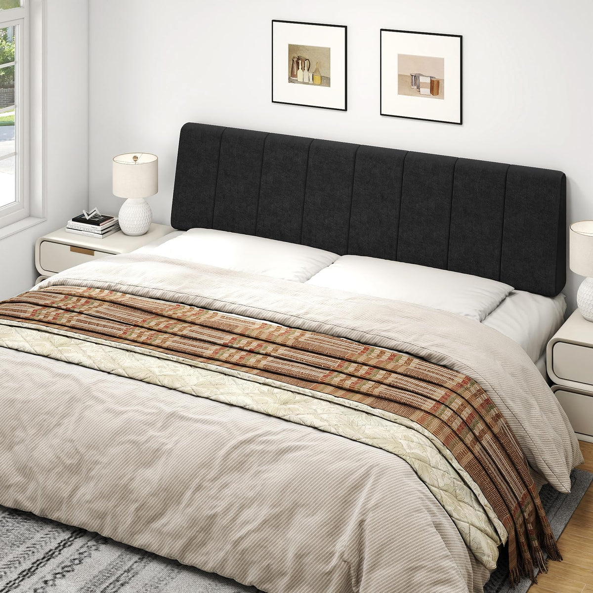 Liiwepo installed view shows a modern, compact bedroom upgrade.