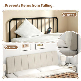 Liiwepo padded foam and linen cover offer soft, luxurious touch