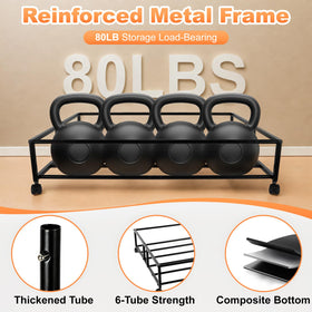 LIJIAI under-bed storage with durable Oxford fabric for heavy items.