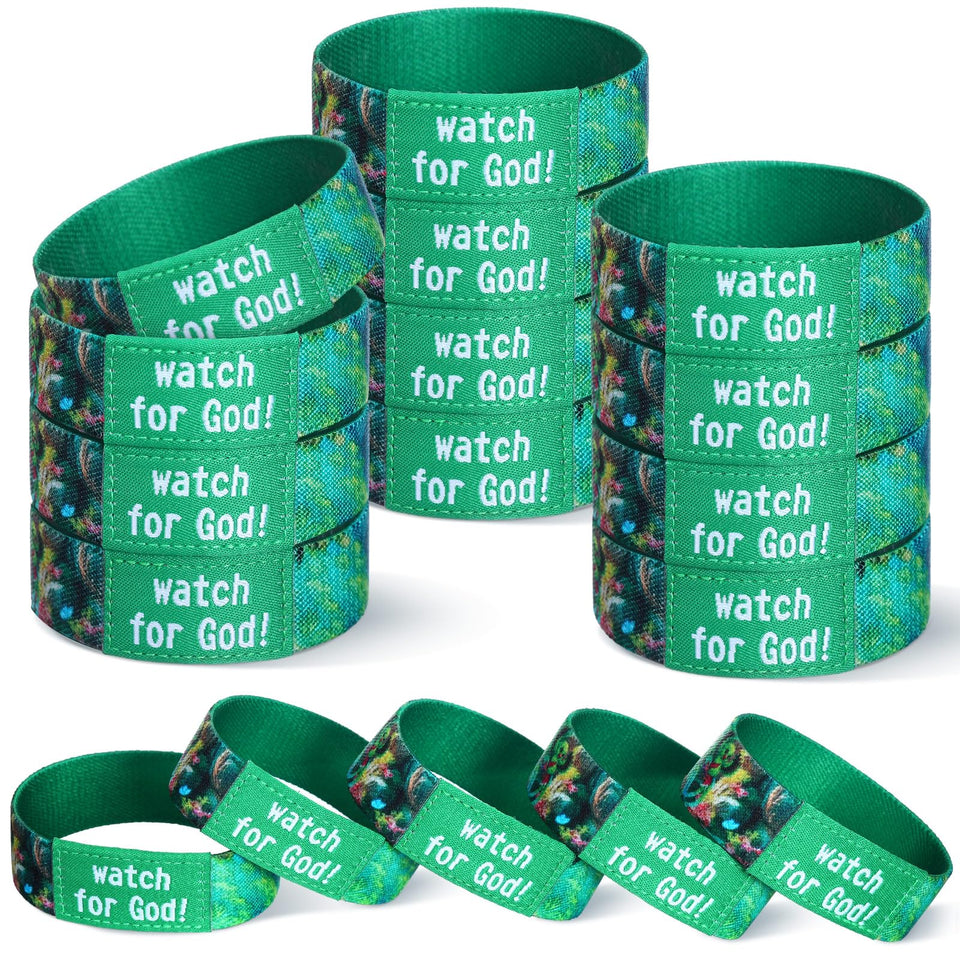 Liliaafar 50 pcs VBS 2026 rainforest fall bracelet pack ideal for Bible school events