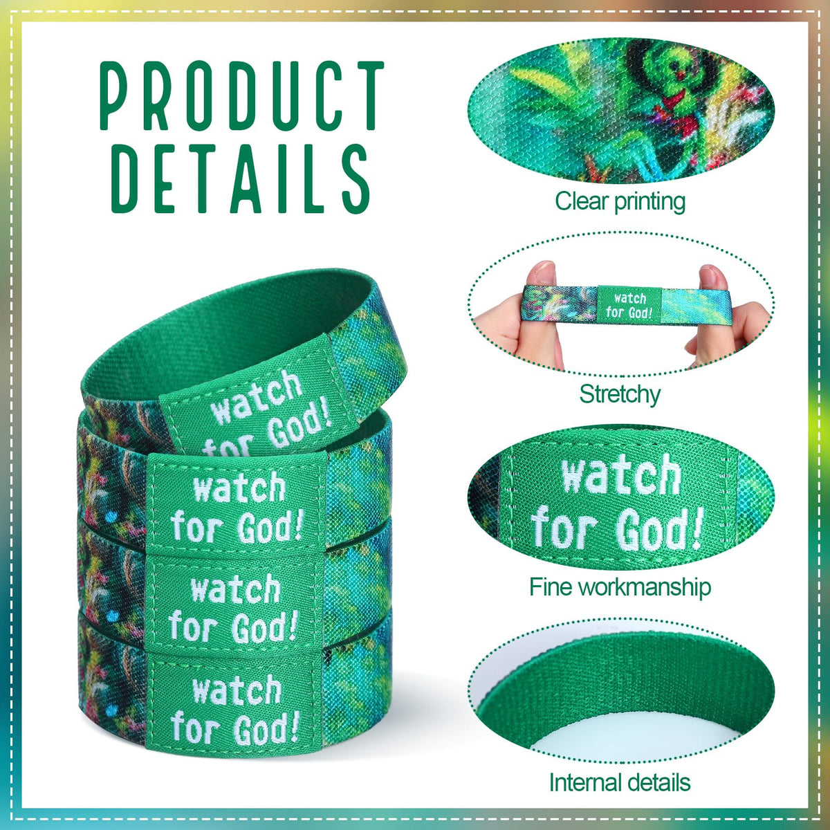 Liliaafar Christian wristband gathering style worn at faith events