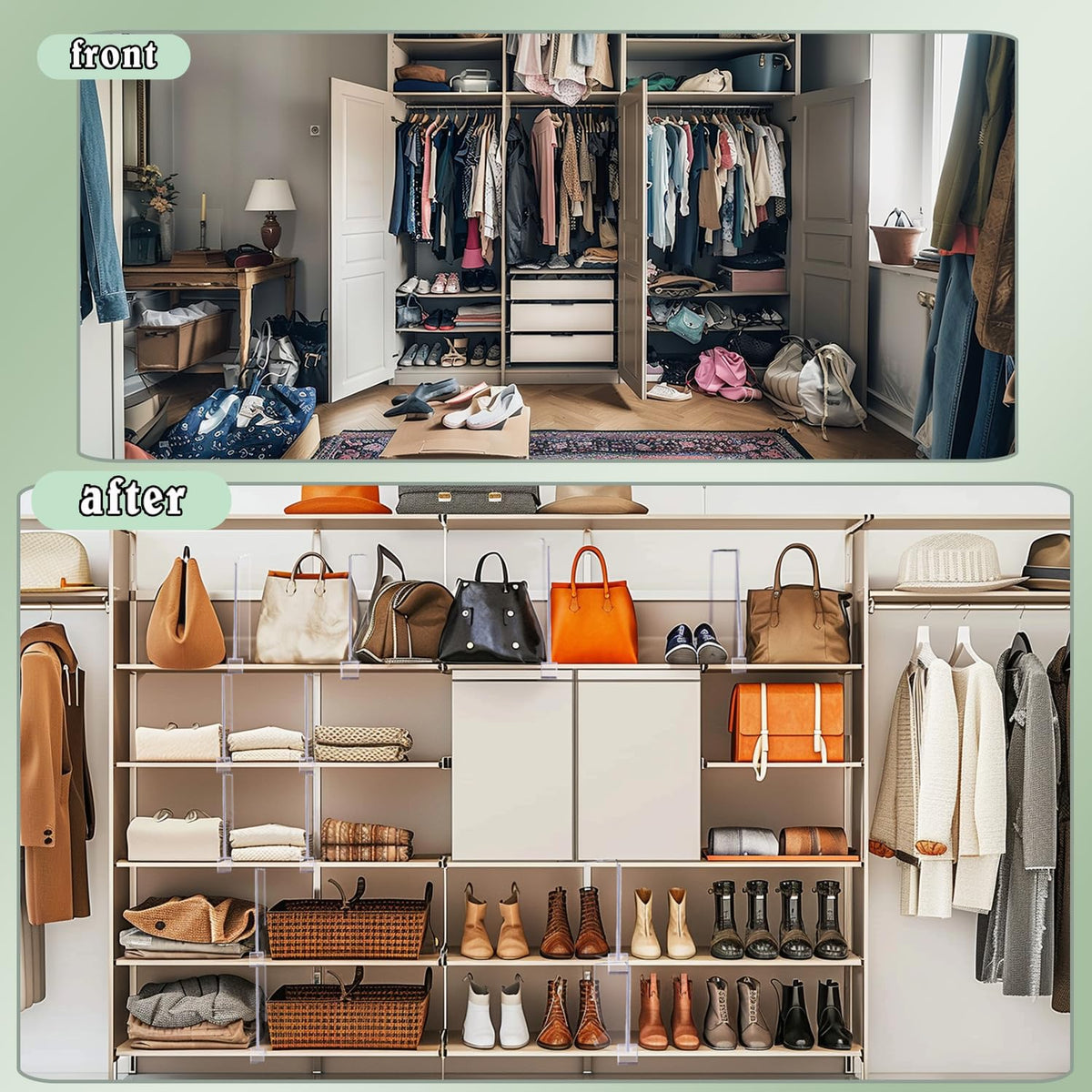 Liliyab compact 8in high by 12in deep fit for various shelves.