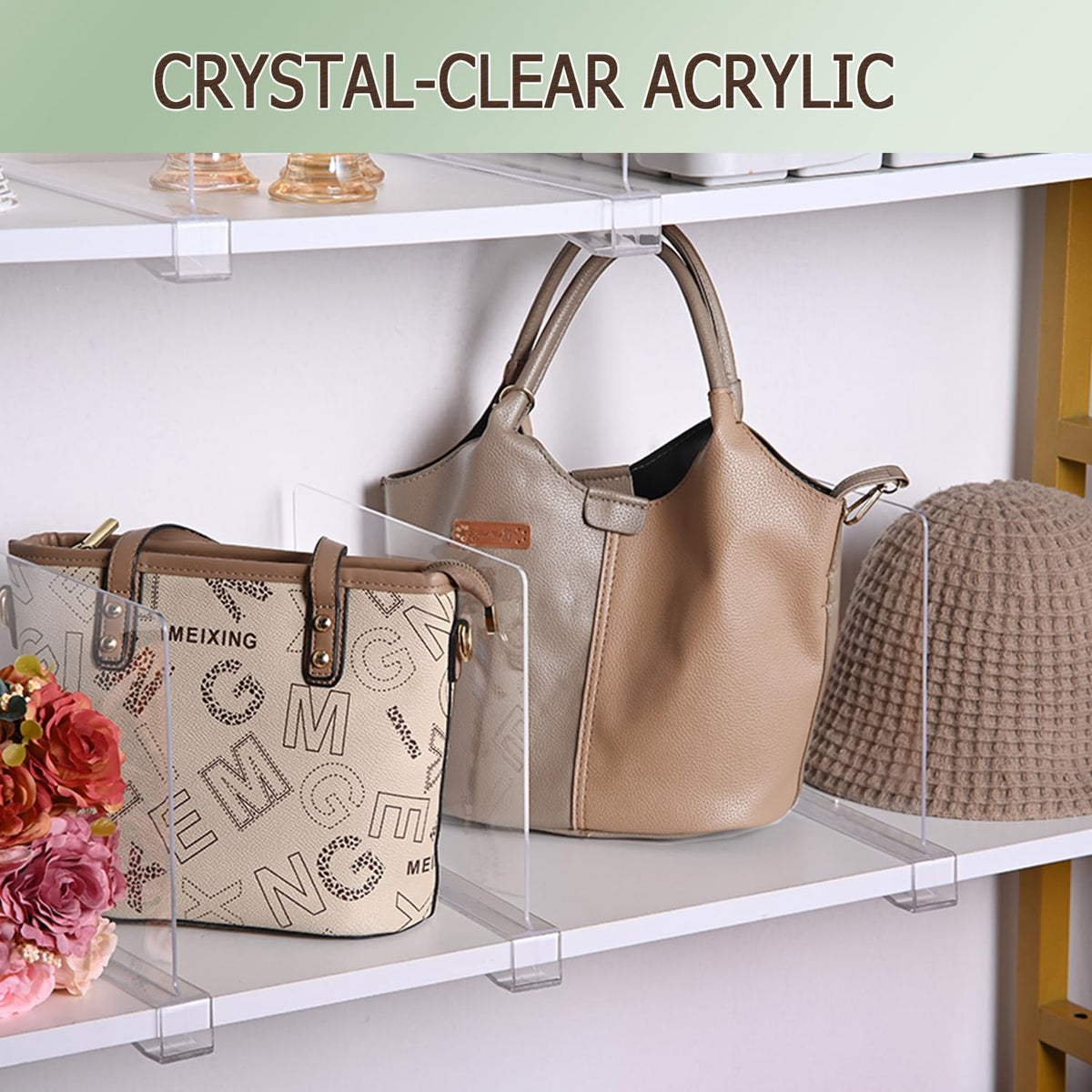Liliyab tool-free installation clips onto shelves for easy setup.