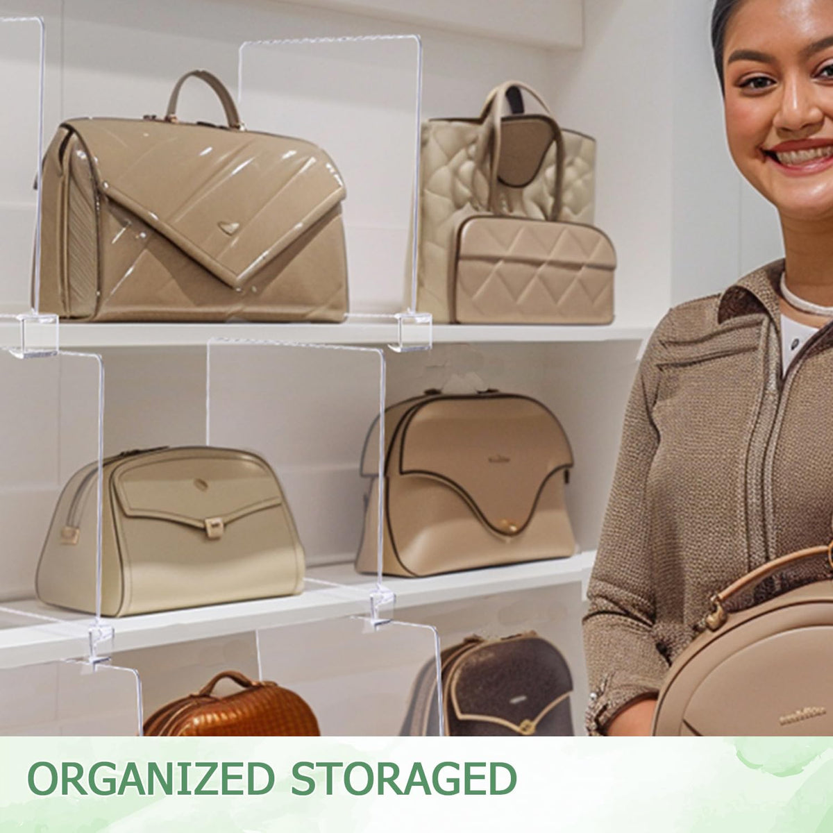 Liliyab versatile dividers suit home, office, or store displays.
