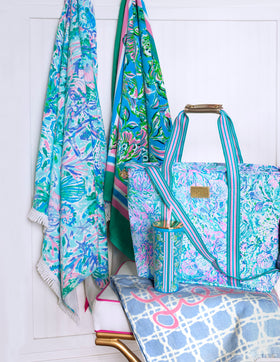 Lilly Pulitzer bold color stays vibrant under sun and water