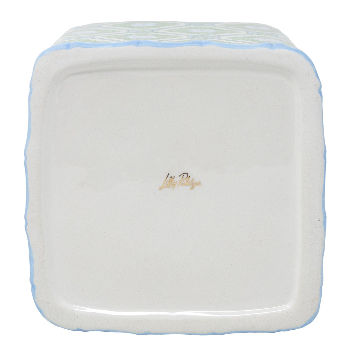 Product showcases standard tissue box fit of 5.5 by 8 inches.