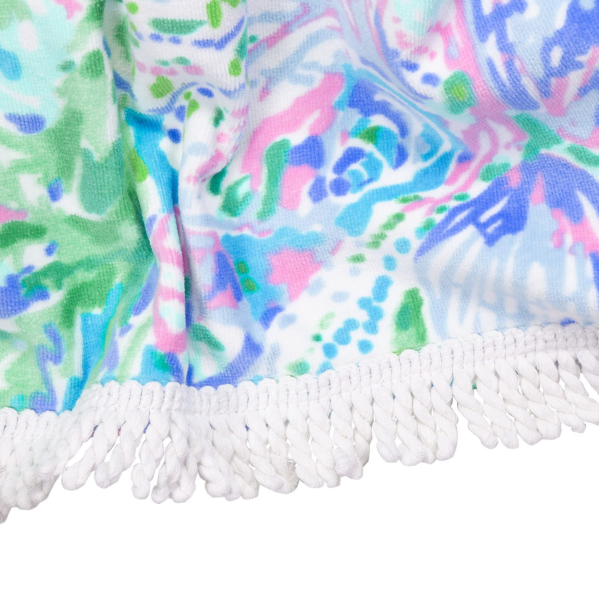 Lilly Pulitzer soft cotton terry towel feels plush against the skin