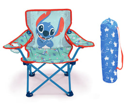 Lilo and Stitch Fold-N-Go chair open-frame ready for quick setup.