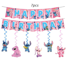 Lilo & Stitch pink napkins offer cute, convenient cleanup