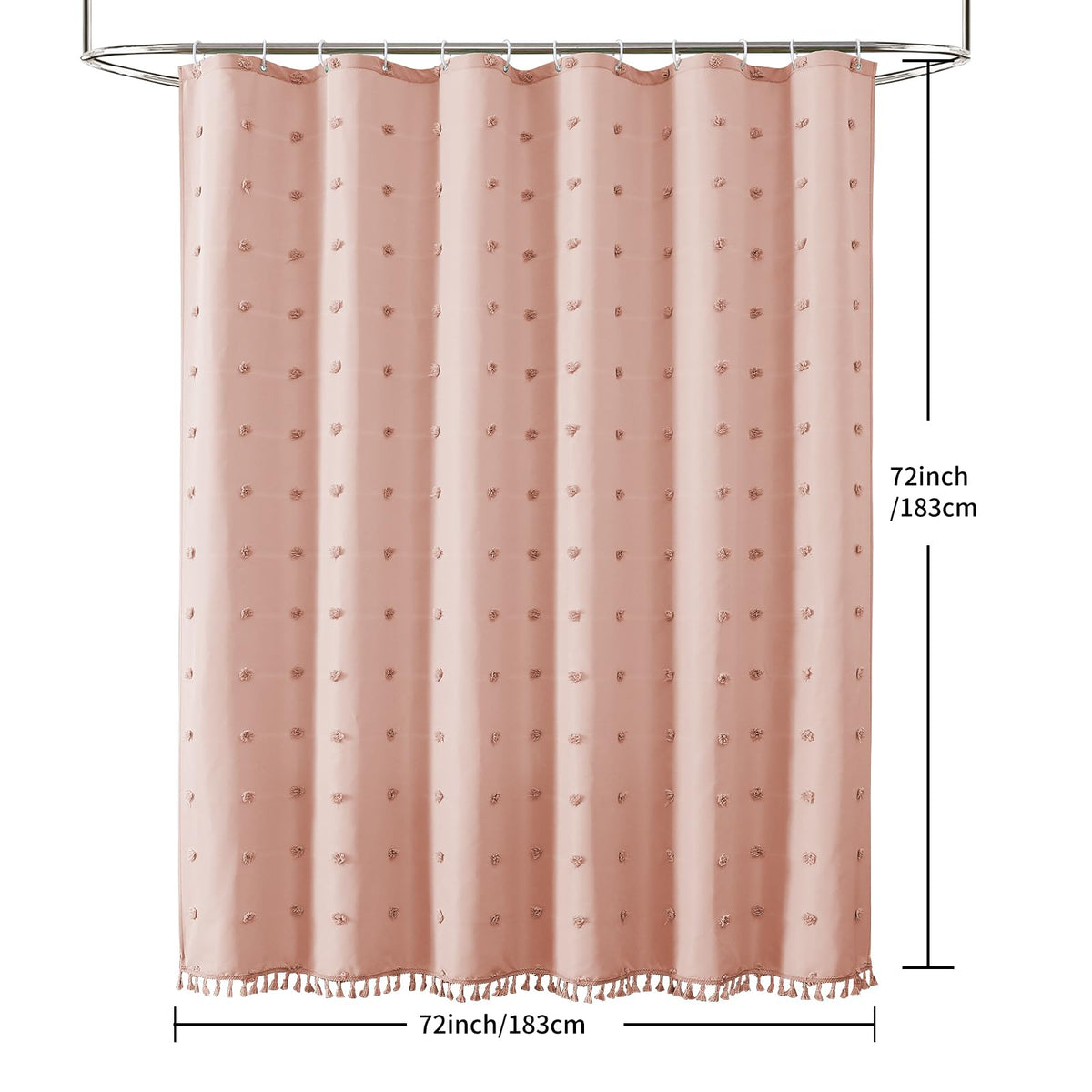 LilyCat soft pink decor elevates a calm, vintage-inspired bathroom vibe.