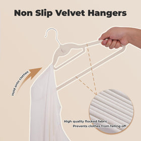 Limogoo 360° swivel neck lets you hang and access garments from any angle.