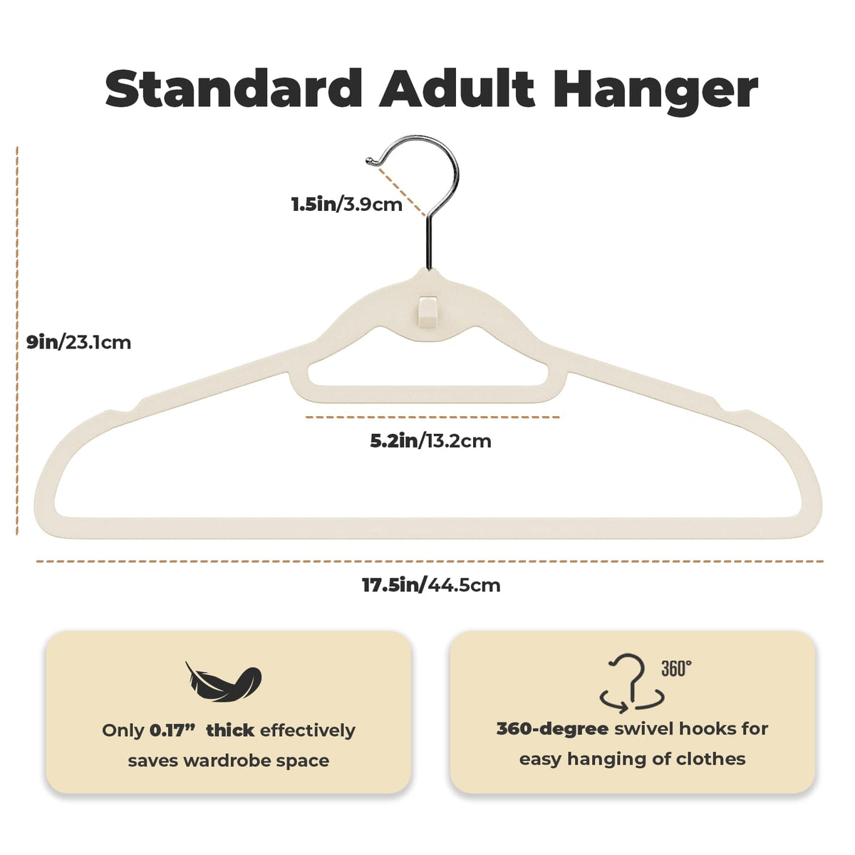 Limogoo velvet hangers protect delicate fabrics with smooth shoulders and padding.