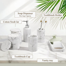 LIN CHUAN cotton swab jar stores small items neatly and accessibly
