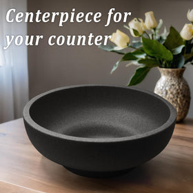 LIN CHUAN large decorative bowl filled with fresh fruit, highlighting everyday practicality.