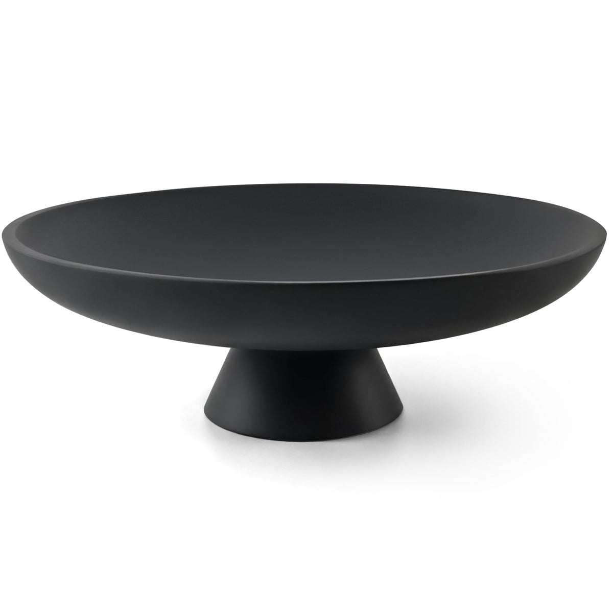 LIN CHUAN large decorative bowl on pedestal adds a stylish kitchen focal point.