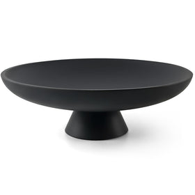 LIN CHUAN large decorative bowl on pedestal adds a stylish kitchen focal point.