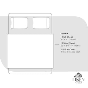 Linen Home stitch detail highlights quality construction and durability