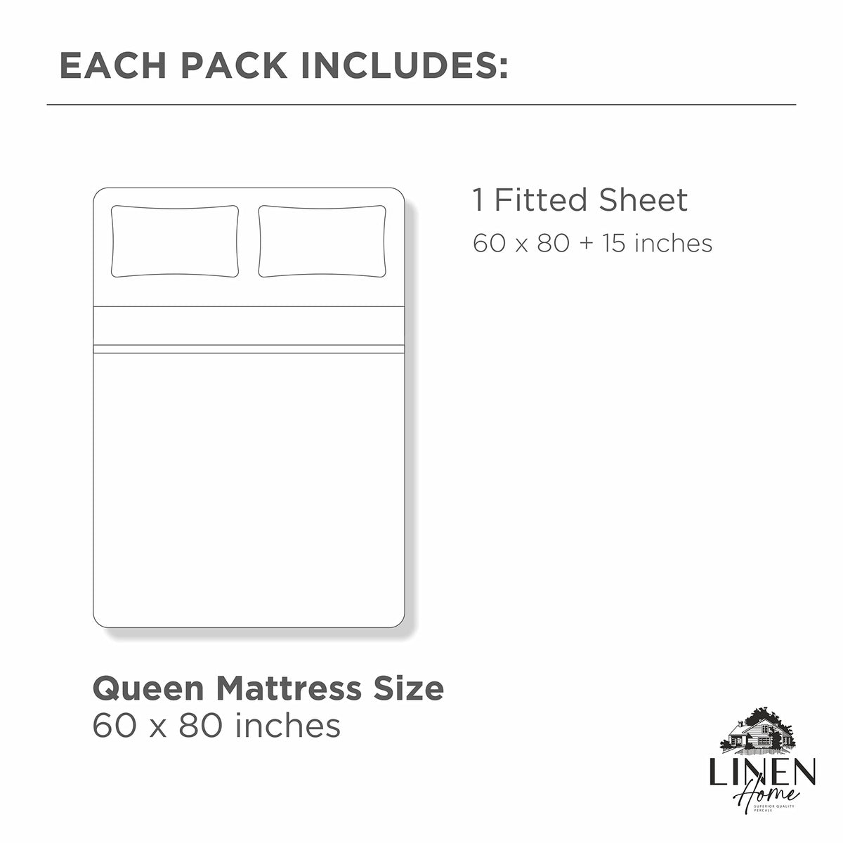 Made in Green certification label on Linen Home packaging