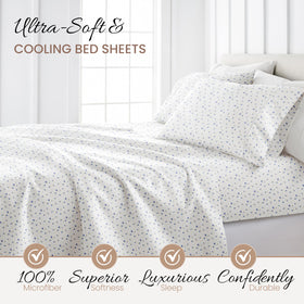 Linen Market 16-inch deep pocket queen sheets ensure a snug fit on deep mattresses.