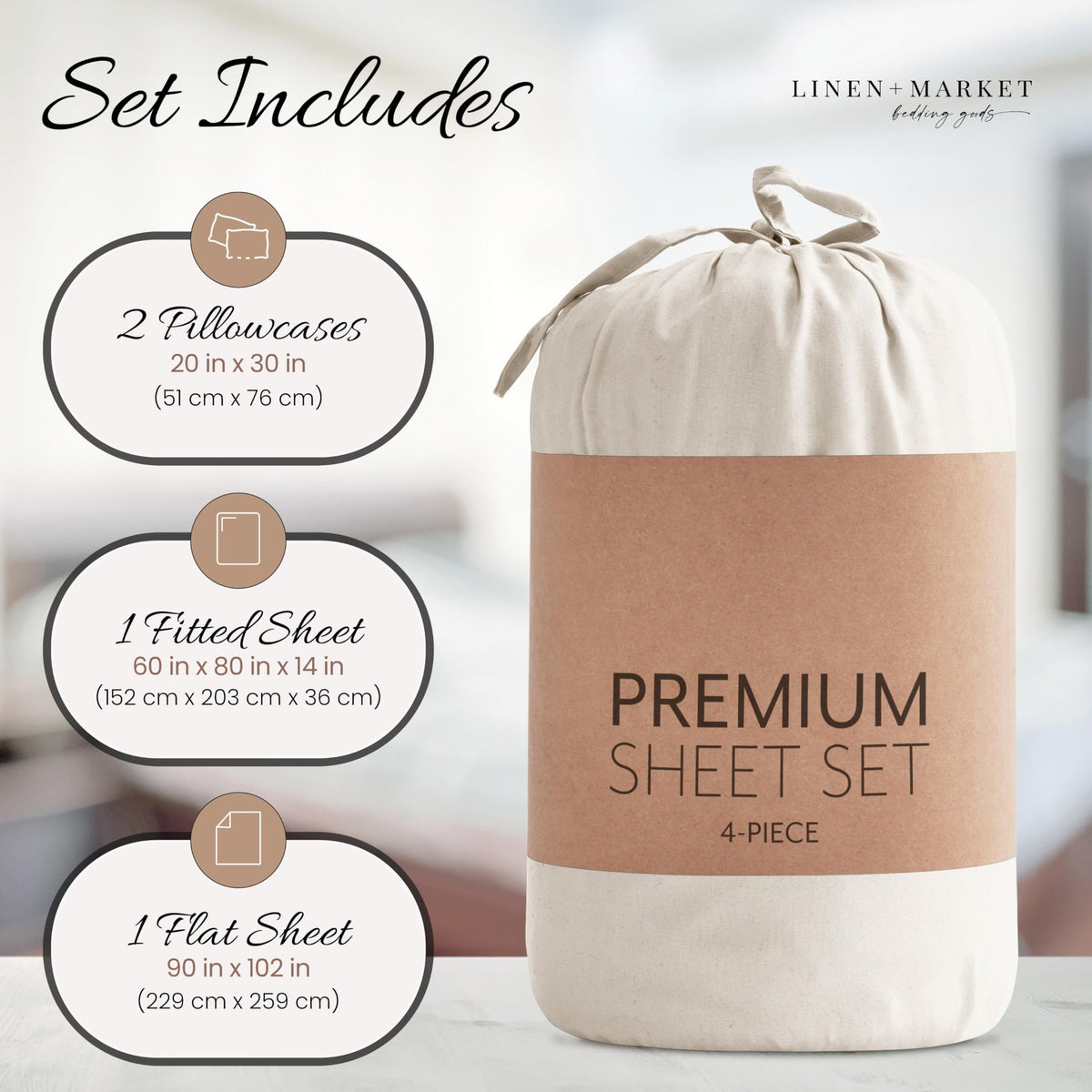 Linen Market microfiber comfort ideal for family homes with kids and pets.