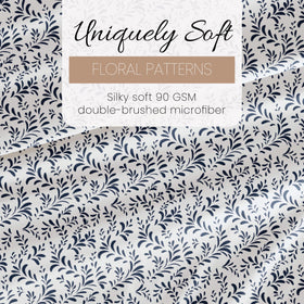 Close-up of Linen Market microfiber showing double brushing texture