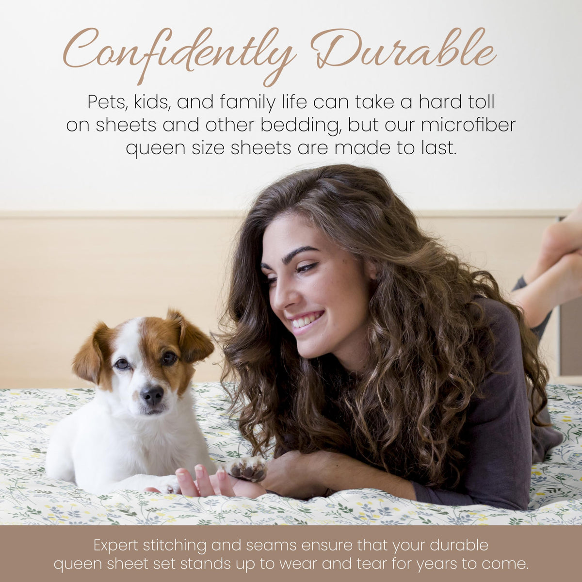 Linen Market patterned sheets complement modern to coastal bedroom styles.