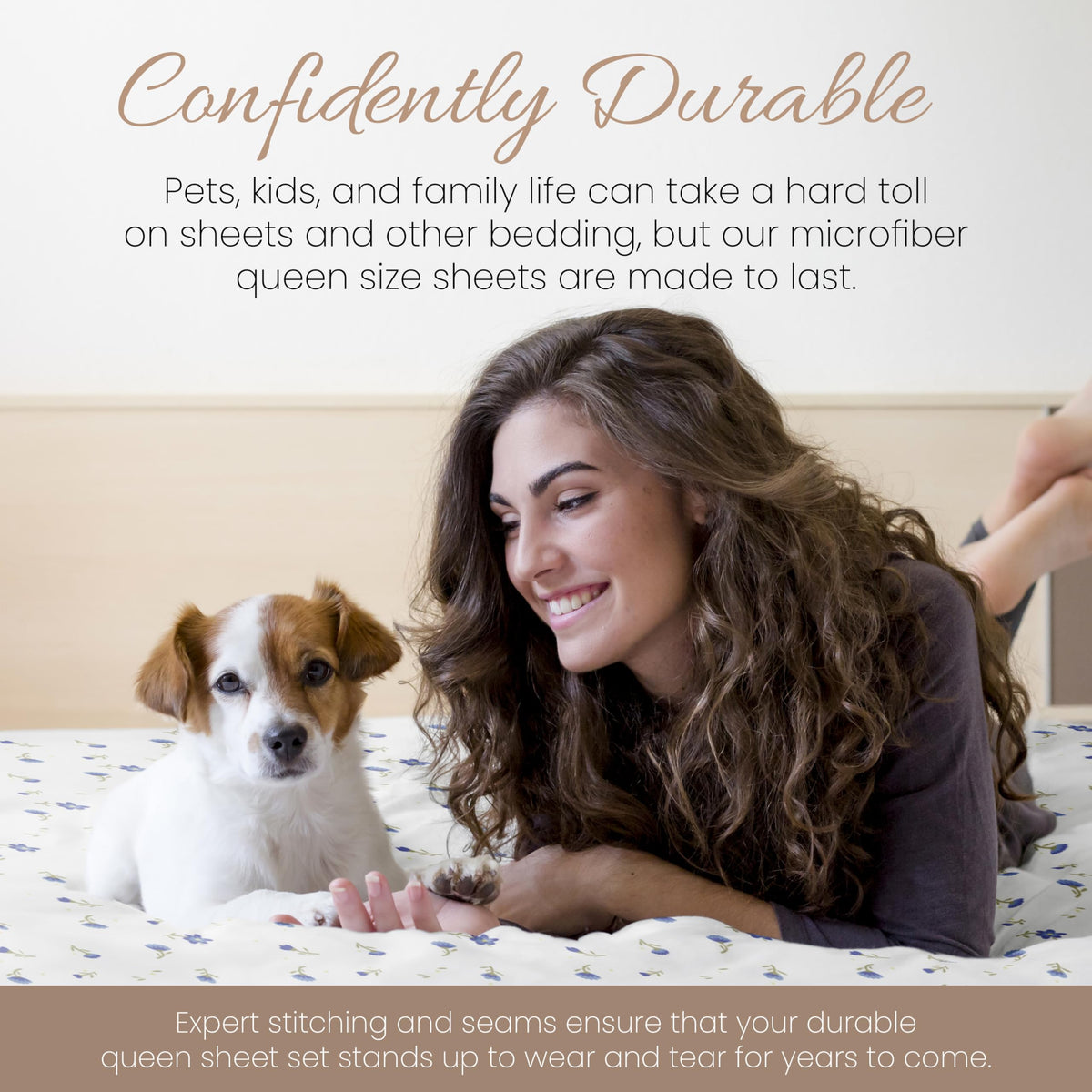Linen Market queen set includes fitted sheet, flat sheet, and two pillowcases.