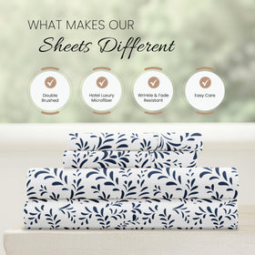 Queen sheet set flat sheet neatly laid out by Linen Market