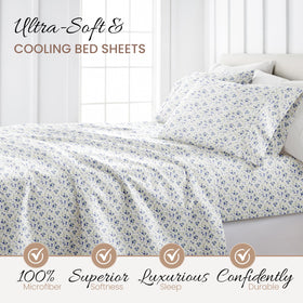 Linen Market deep-pocket design demonstrates secure fit for thick mattresses.