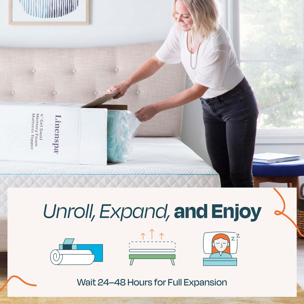 Linenspa CertiPUR-US certified materials for safety and durability