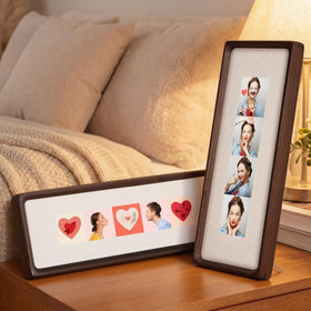 Lineshading wall and tabletop display setup demonstrating versatile placement.
