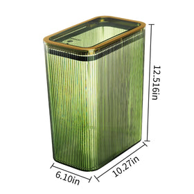Lingerlanden compact trash bin for clutter-free bedrooms and small apartments.