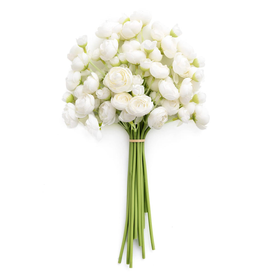 Ling's moment ranunculus ivory bloom for DIY bouquet
