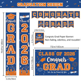 LINHAXM door porch signs welcome guests with celebratory flair.